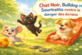 Chat Noir, Bulldog et Souricette contre le danger des écrans