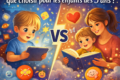 Écrans ou lecture : que choisir pour les enfants dès 3 ans ?